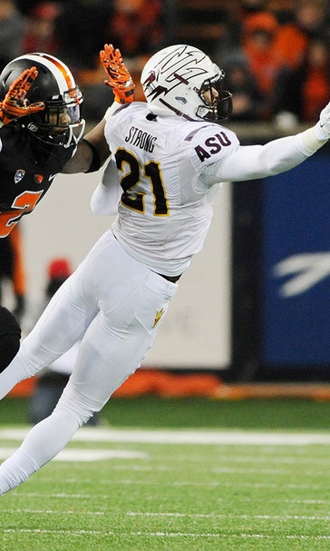 ASU's Jaelen Strong '50-50' for Saturday after concussion